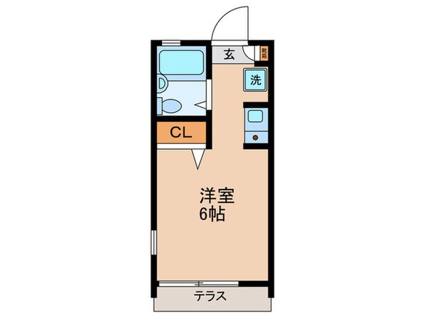 スズキコーポの物件間取画像